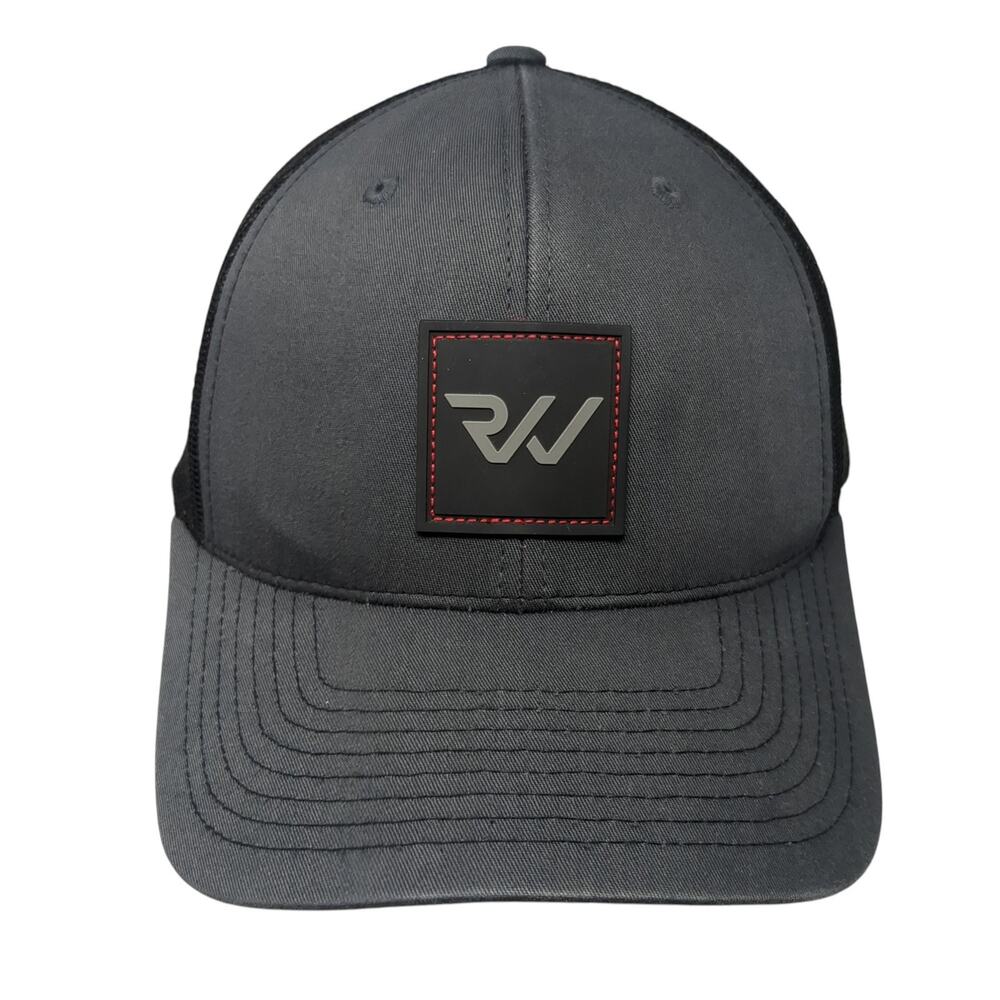 Redwrx Patch Snapback Trucker Hat Gray One Size Mesh Back Hoyt Archery
